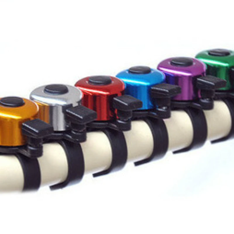 Bicycle Bell Mountain Aluminum Alloy Bike Safety Warning Alarm Cycling Handlebar Flat Ring Bicycles Horn Accessories