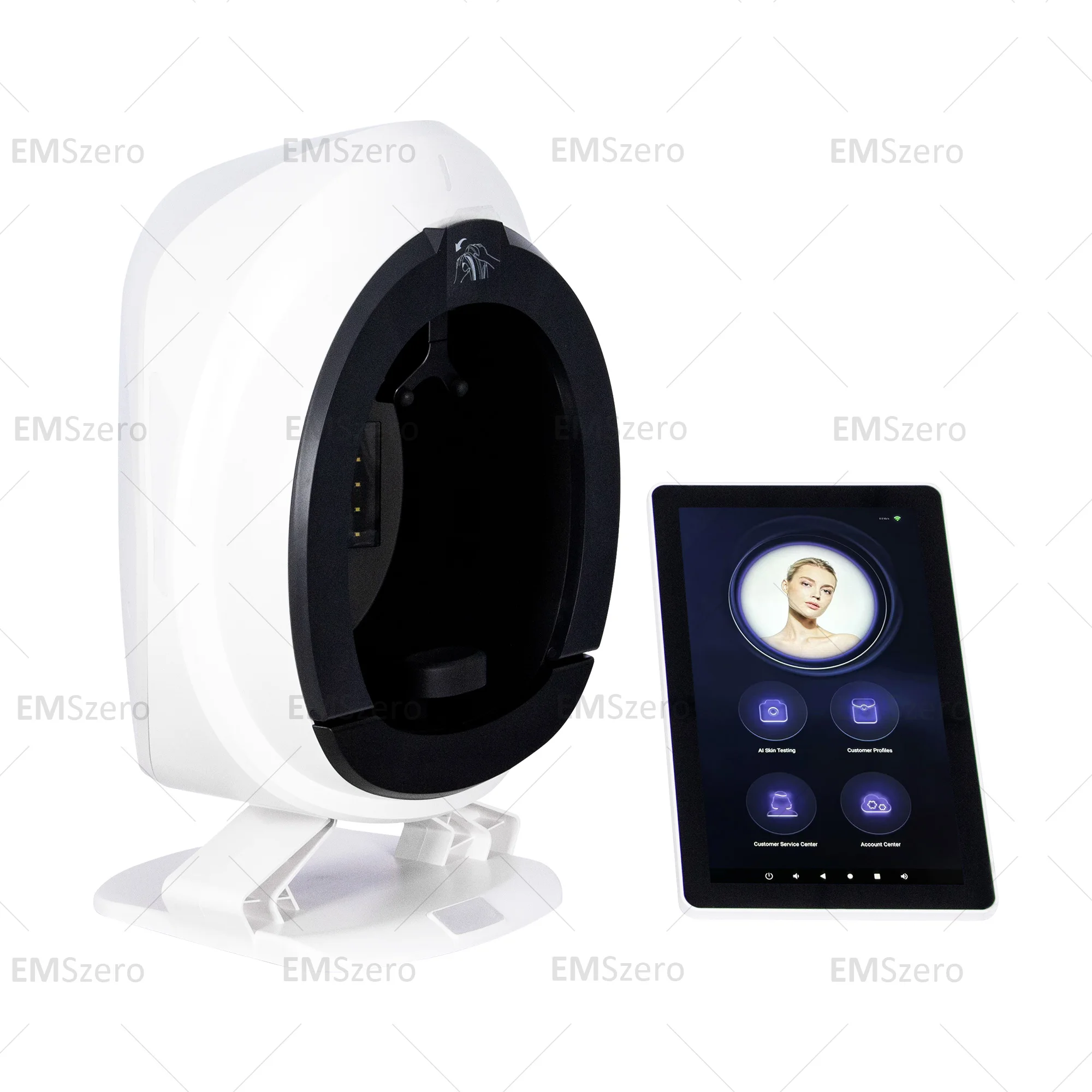 AISIA Q1 3D AI Facial Skin Analyzer Detection Skin Problem Diagnosis 8 Spectrum Professional Analysis Beauty Salon Equipment 4