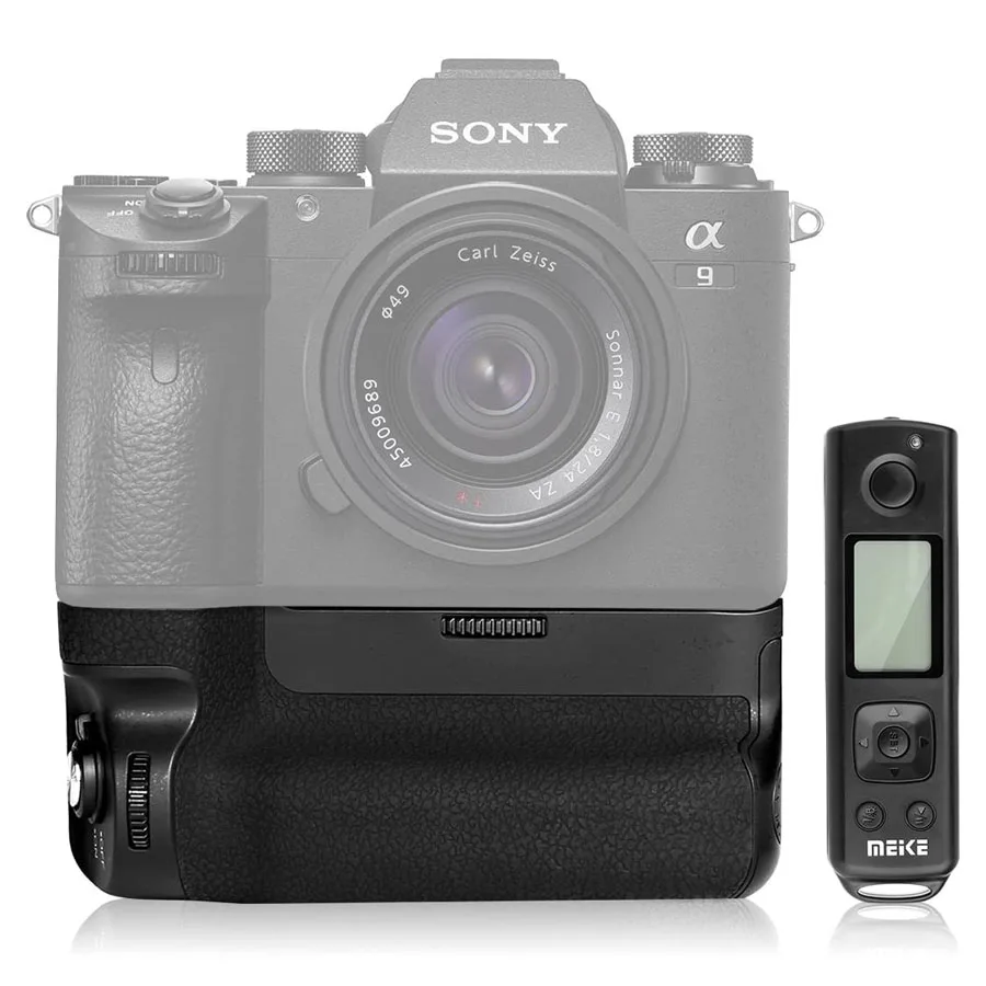 Meike New Mk A9 Pro / A9 A7R Iii A7Iii Battery Grip As Vgc3Em Telecomando Integrato Funzione Di Ripresa Verticale Per Sony
