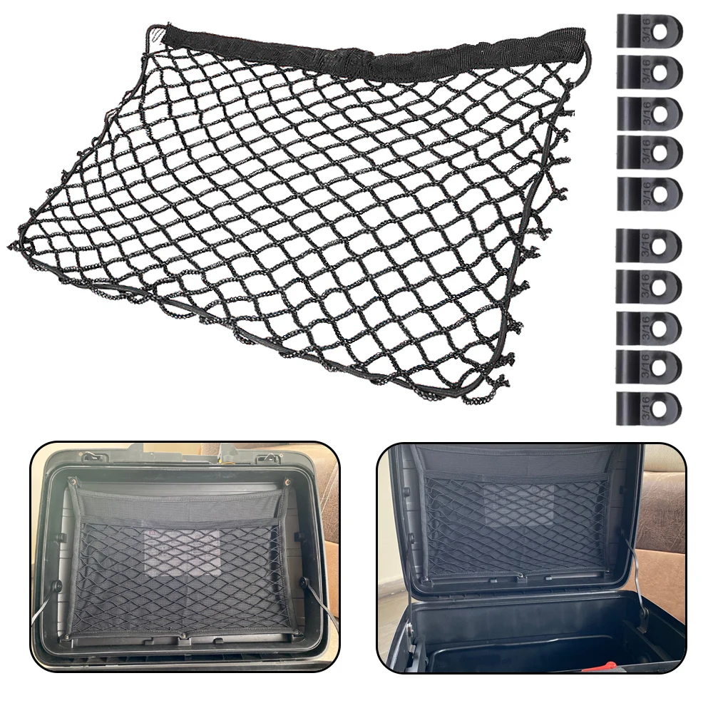 For BMW GS R1200GS R1250GS F700GS F850GS F750GS F650GS Cargo Luggage Storage Moto Net Mesh Motorcycle Net Organizer