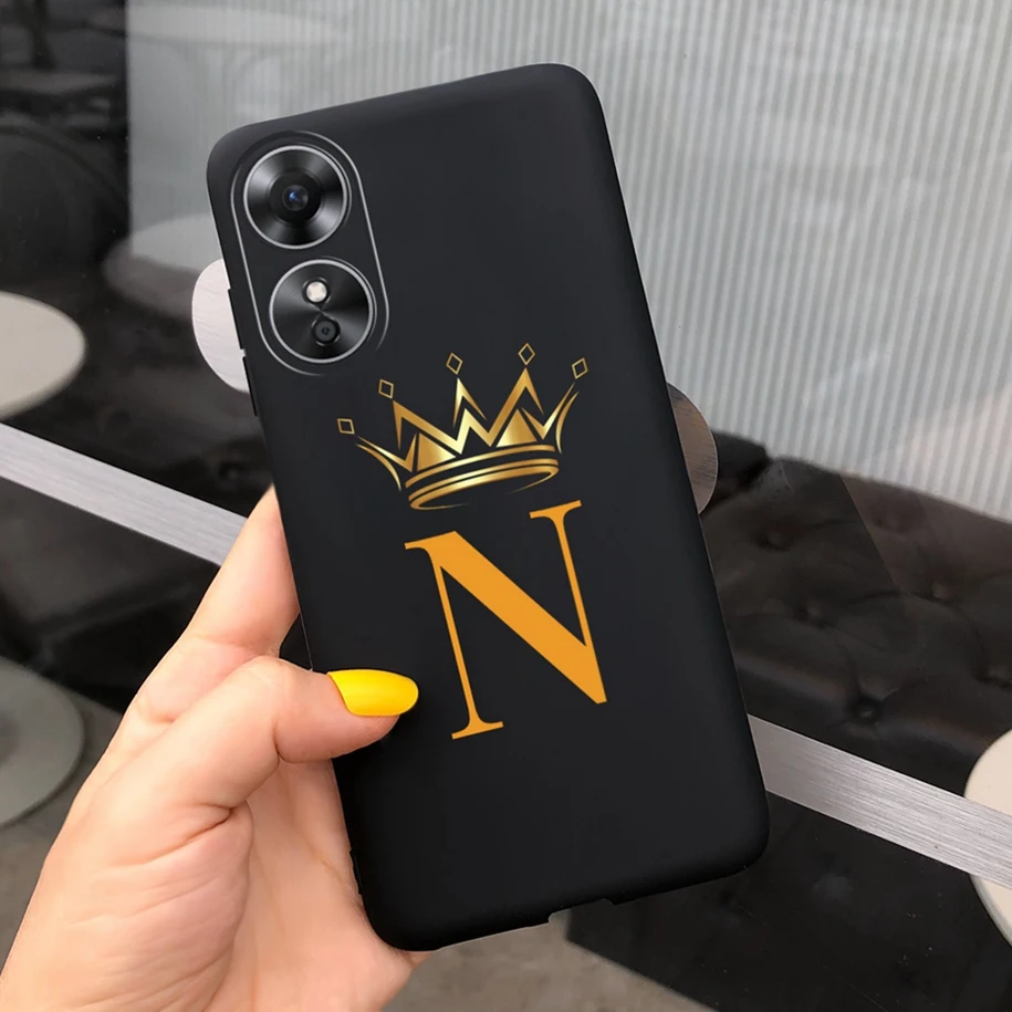 Luxury Letters Soft Silicone Phone Case - Elegant Back Cover