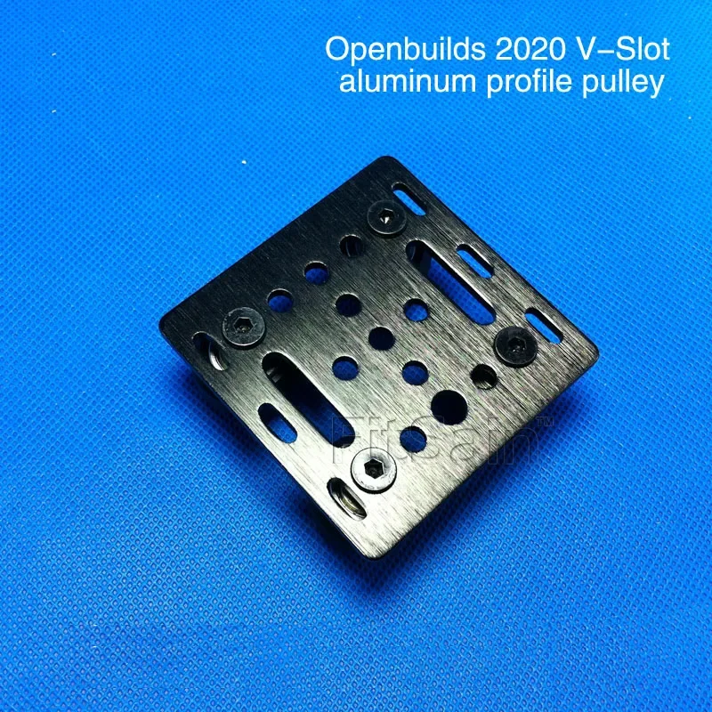 2020 V 슬롯 알루미늄 프로파일 휠, 3D 프린터 부품, 오픈 빌드 V 갠트리 플레이트, 특수 슬라이드 플레이트 도르래