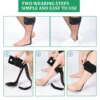 AFO Drop Foot Brace Orthosis for Walking and Exercise, Drop Brace for Men and Women，Black 5