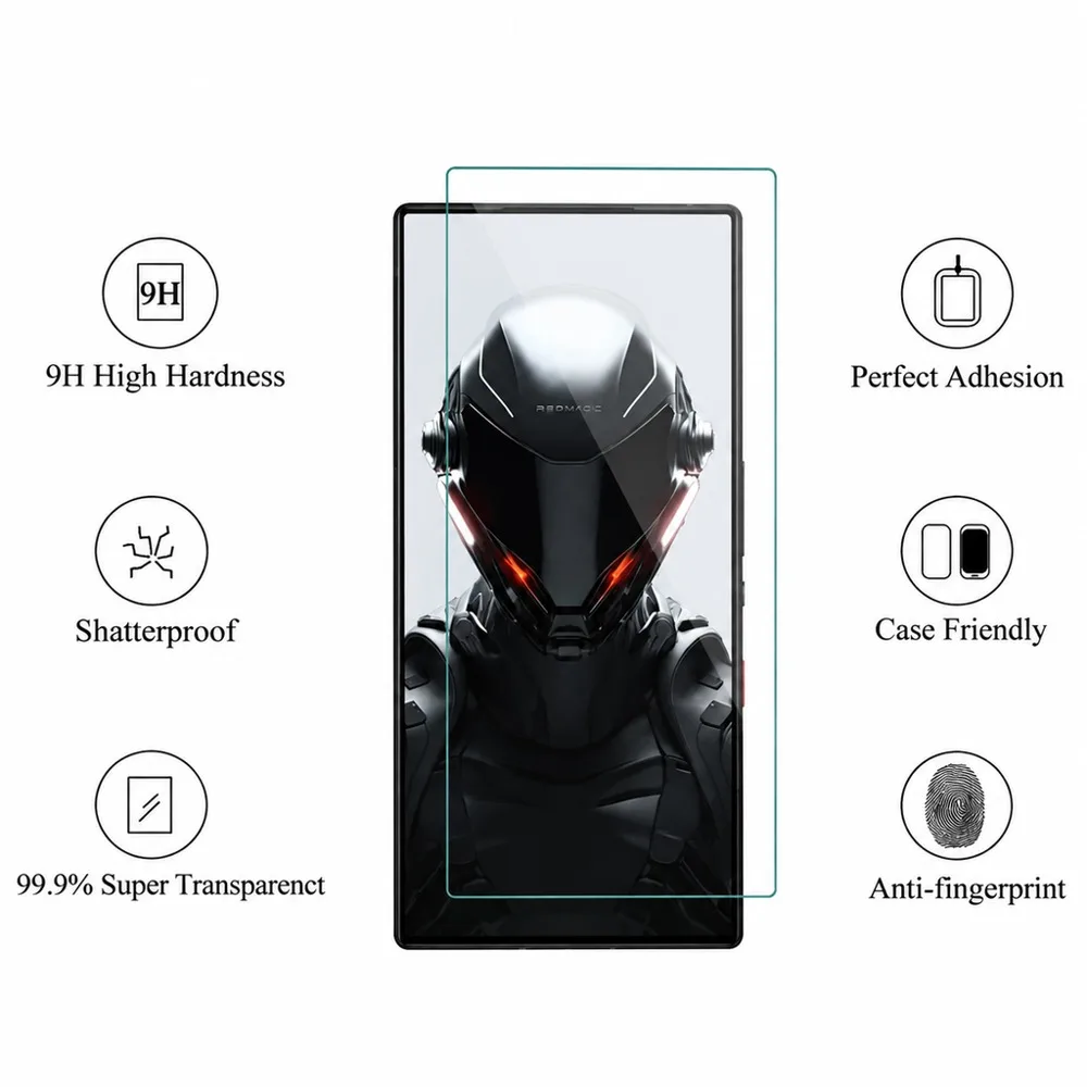 Premium Tempered Glass Screen Protector - 3 Pack