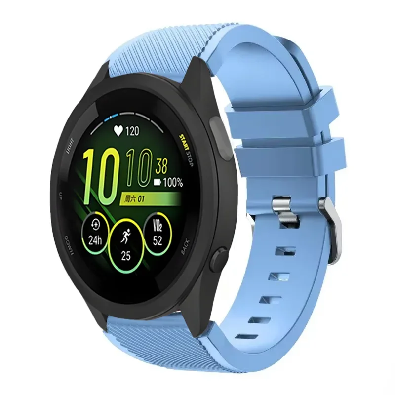 Breathable Silicone Strap for Garmin Smartwatches, 20mm/22mm