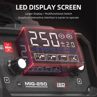 ANDELI 110/220V Semi-automatic Welding Machine IGBT Inverter Synergy Gasless Welder MIG LIFT TIG MMA 3 in 1 Metal Welding 2