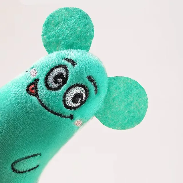 Cat Toys Funny Interactive Plush Cat Toy Teeth Grinding Catnip Toys Kitten Chewing Squeaky Toy Pets Accessories 6