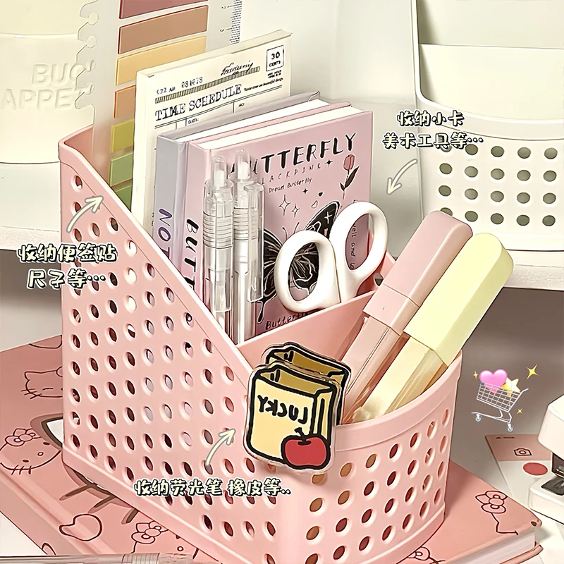 Multi-Compartment Desktop Organizer for Cosmetics, Jewelry, and Stationery