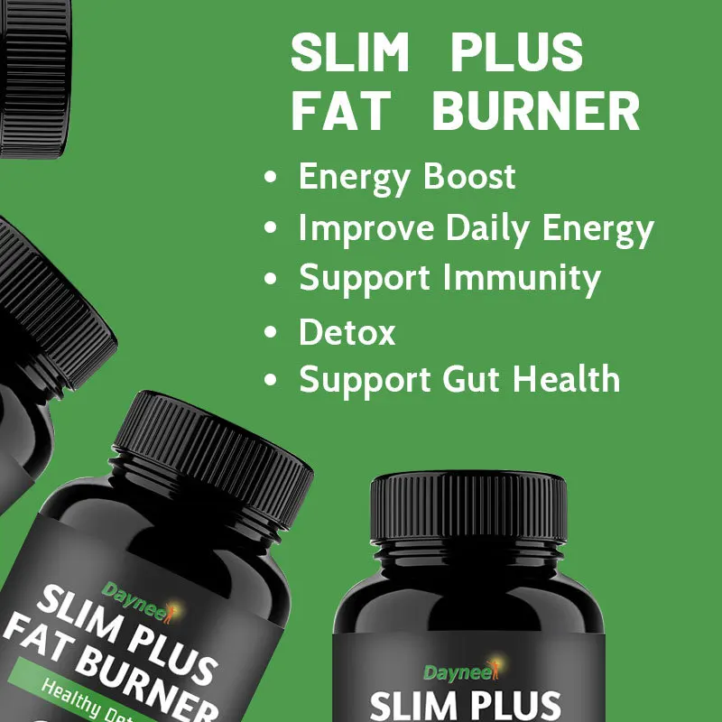 1 bottle Slim Plus fat burner weight loss capsule inhibits appetite and promotes metabolism slimming pill weight loss pills