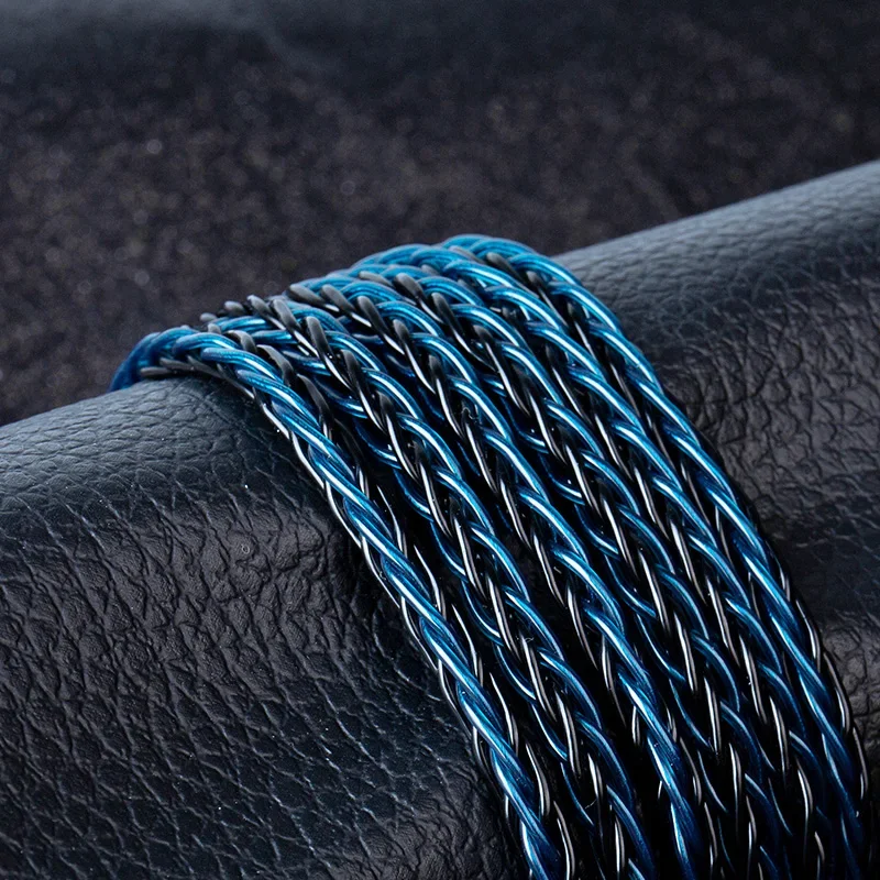 Kbear ST12 Plus MMCX IEM Kabel - 2m HiFi Kopfhörerkabel Mit 3,5mm Stecker