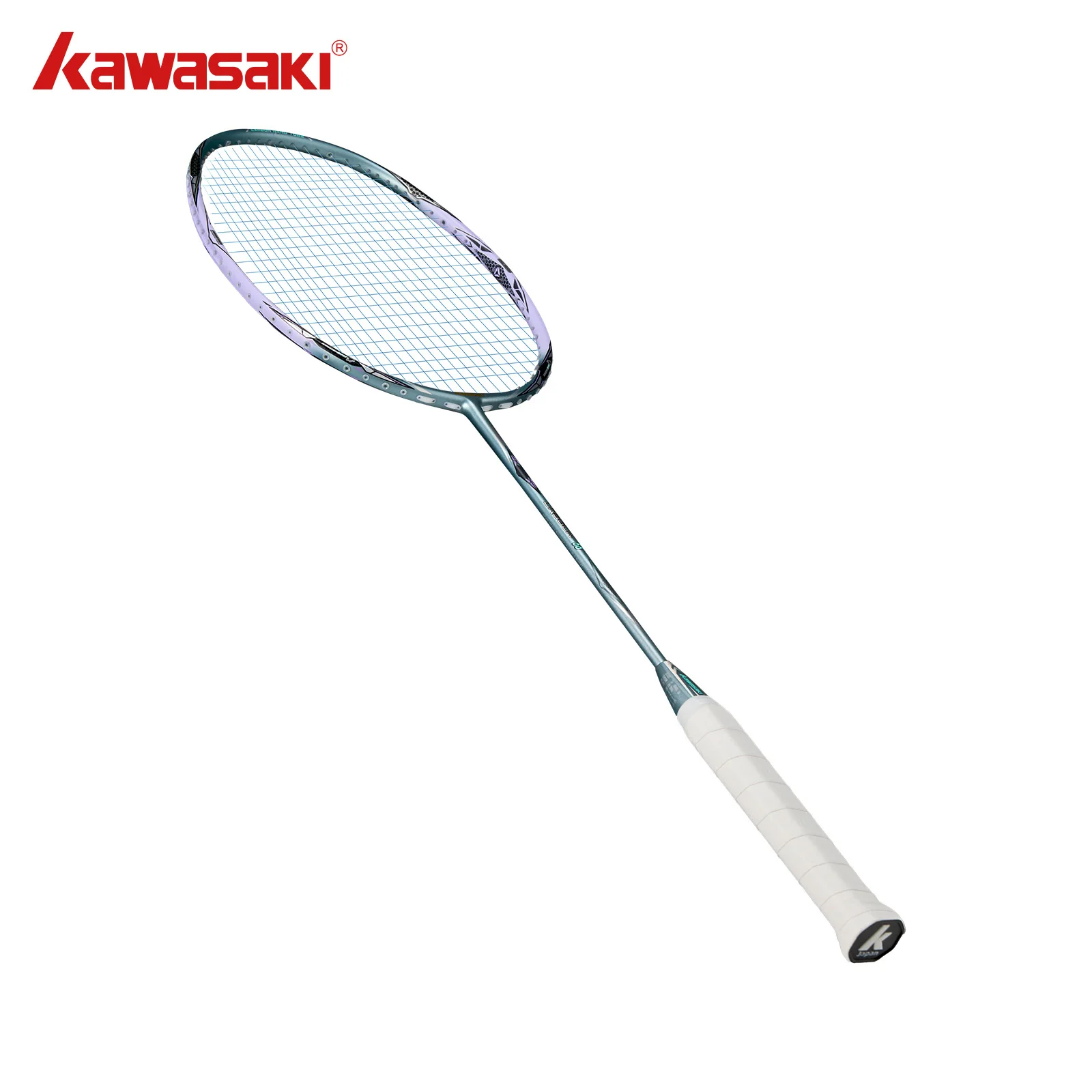Kawasaki Badminton Racket Professional 5U Ultra-light Carbon Fiber Badminton racket With Cover Case Grip