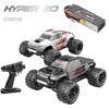Hyper Go 10208 V2 Brushless Vehicle Truck,Come with 3S 5200mAh Lipo Battery, 100A ESC, APP Programing, MJX 1/10 RC Car 1