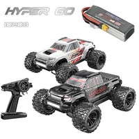 Hyper Go 10208 V2 Brushless Vehicle Truck,Come with 3S 5200mAh Lipo Battery, 100A ESC, APP Programing, MJX 1/10 RC Car 1