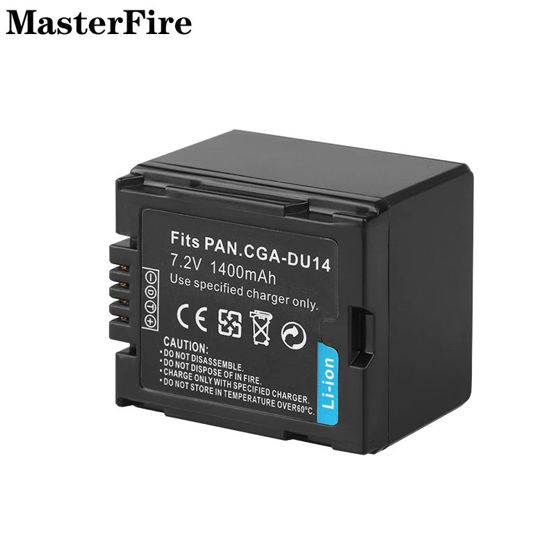 

2-10PCS CGA-DU14 VW-VBD140 7.2V 1400mah Replacement Battery for Panasonic CGR-DU12 DU06 DU07 NV-GS500 GS28 GS328GK GS320 Cell