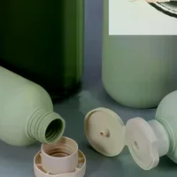 1PC 200ML~500ML Plastic Shampoo Shower Gel Foaming Soap Dispensers Refillable Bottles Flip Cover/Pump Lotion Bottles