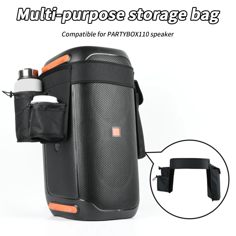 Supporto Portaoggetti Per Accessori Per Altoparlanti Compatibile Per Partybox 110 Microfoni Per Altoparlanti Bottiglie D'Acqua Custodia Per Altoparlan