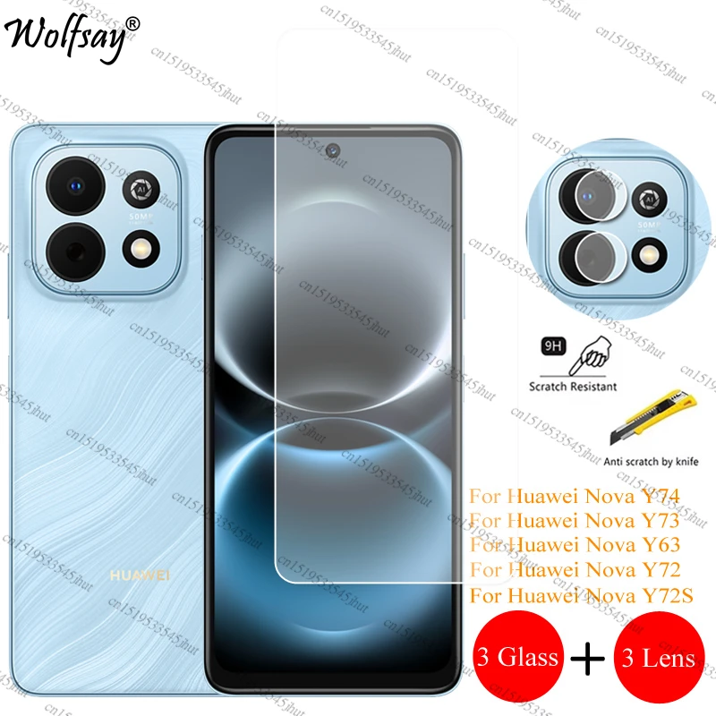 Huawei Nova Y74 Enhanced Glass Protection Set