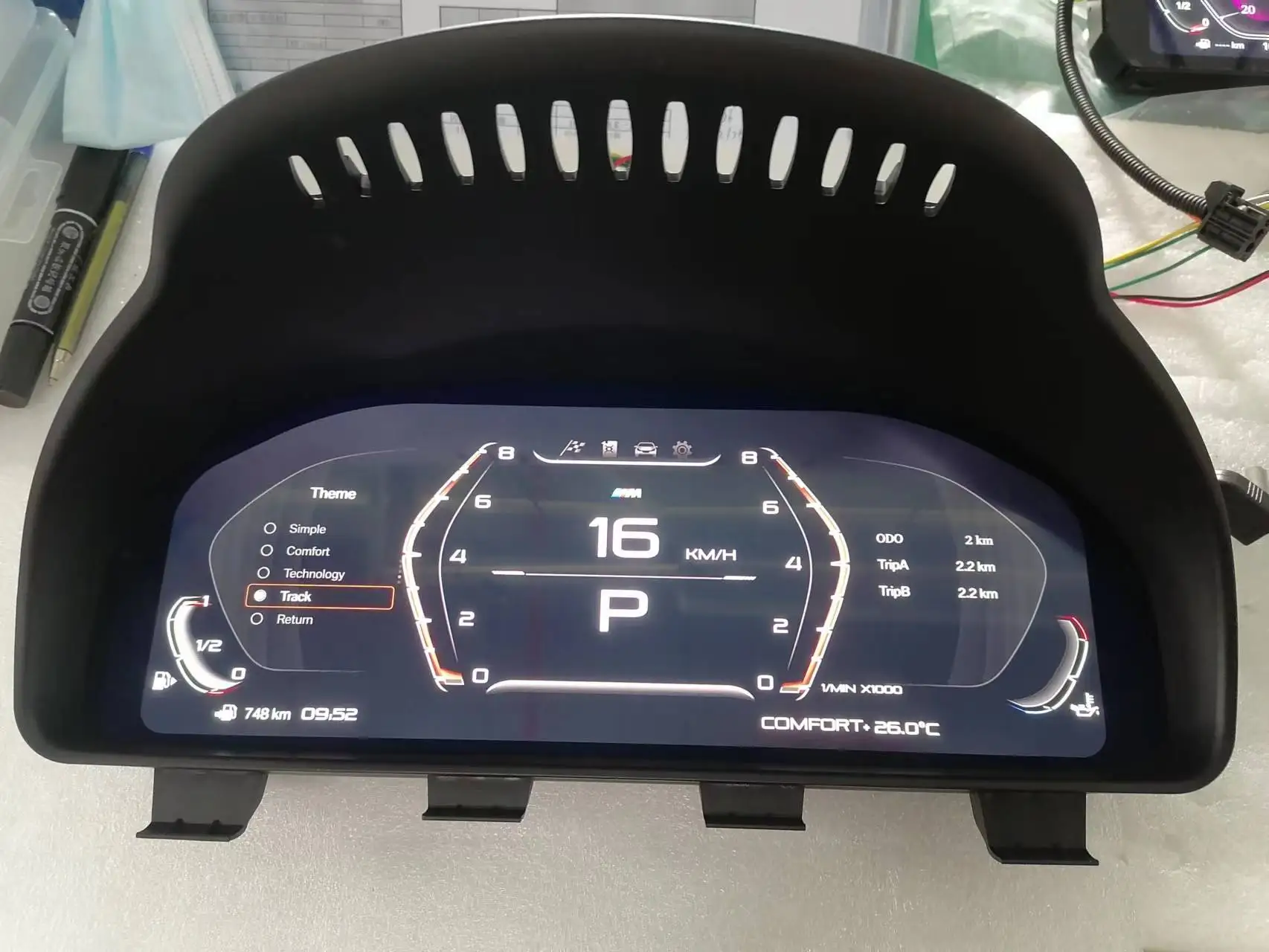 LCD    , ú г, BMW F01 F02 F03 F04 F06 F07 F10 F11 F12 F13 F15 F16 F25, 12.3 ġ