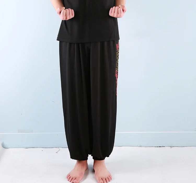 Martial Art Trousers Tai Chi Trousers Chinese Style Adult Martial Arts Pants Chinese Kung Fu Clothing Training Pants