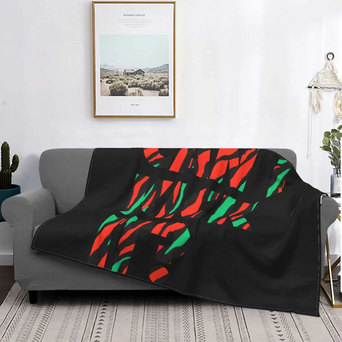 

ATCQ A Tribe Called Quest Can I Kick It Blanket Flannel Summer Air Conditioning Soft Throw Blanket for Sofa Couch Rug Piece