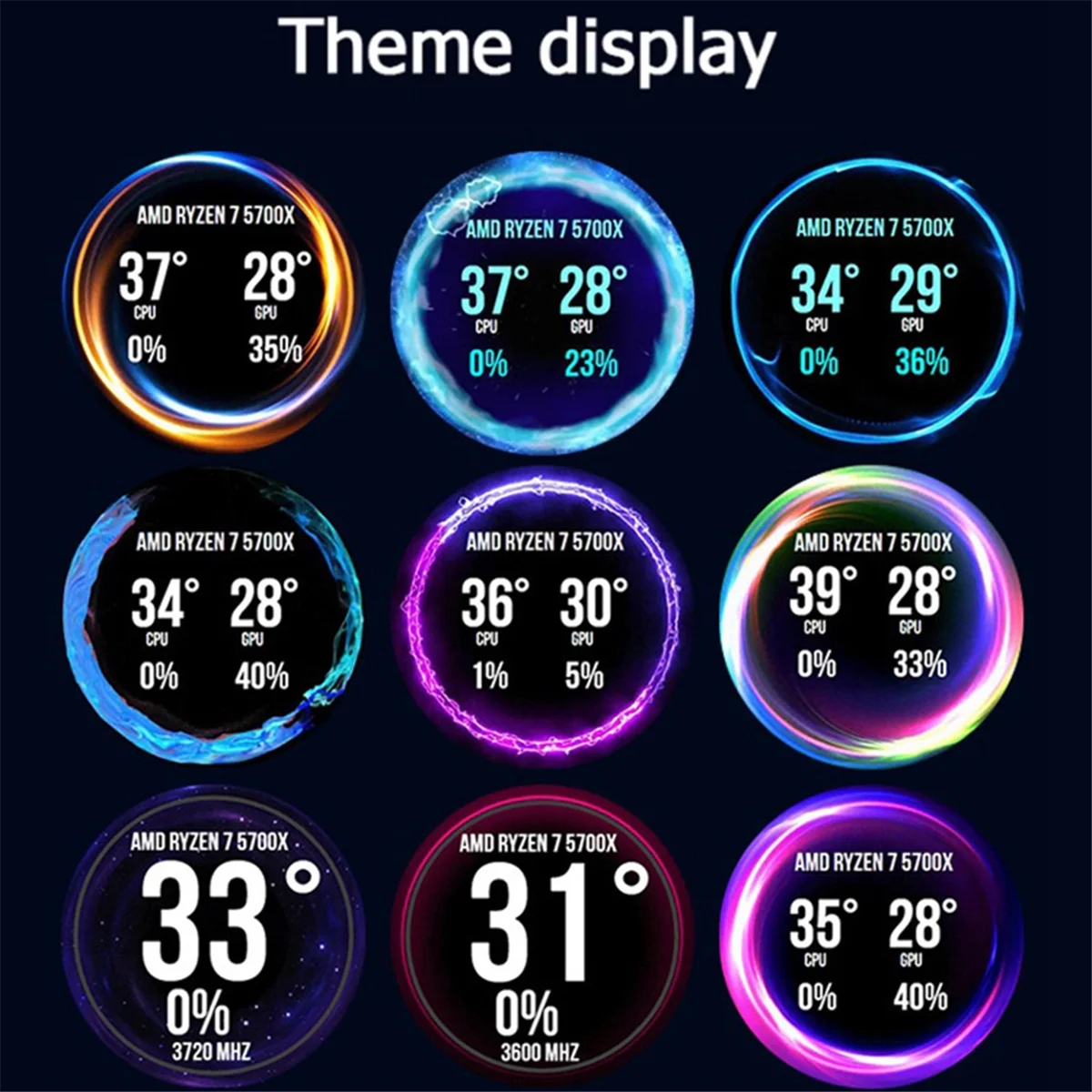  IPS LCD ÷  ȭ, ǻ CPU GPU , AIDA64  USB µ ÷, , 2.1 ġ