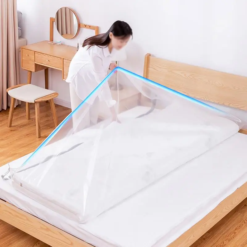 Mattress Vacuum Bag Topper Twin Blanket Storage Bags Seal Crib Punches Pa  Sealer Travel Compression - AliExpress