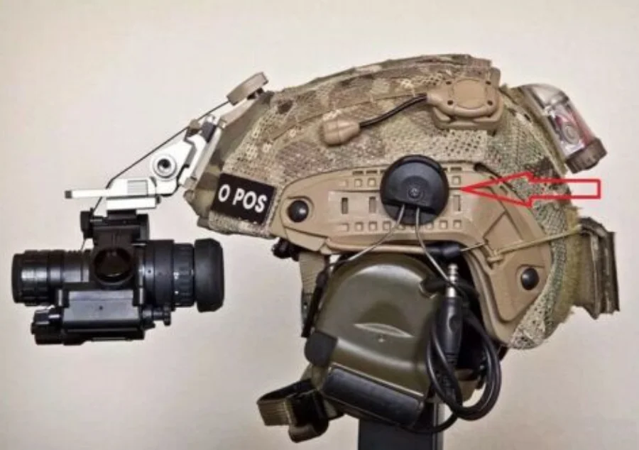 COMTAC I II III IV Headset Buckle Adapter AIRFRAME AF Helmet Rail Tactical Headset Helmet Bracket Buckle images - 6