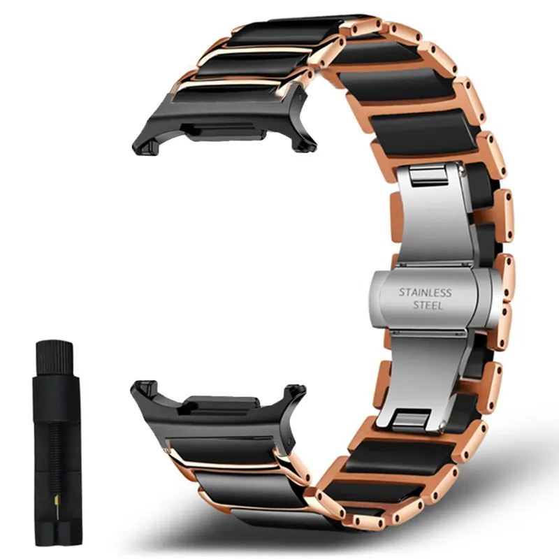 Luxury Ceramic Bracelet - Premium Metal Strap