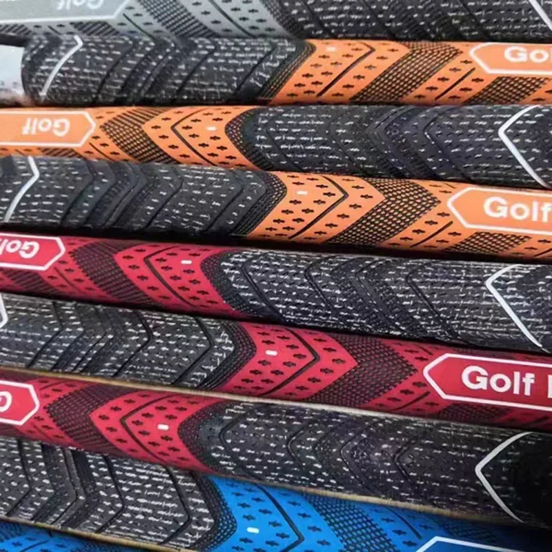 Pro-Grade Golf Grip Bundle: 13pcs Standard/Midsize Rubber 4 Accessories-Fits Irons & Woods
