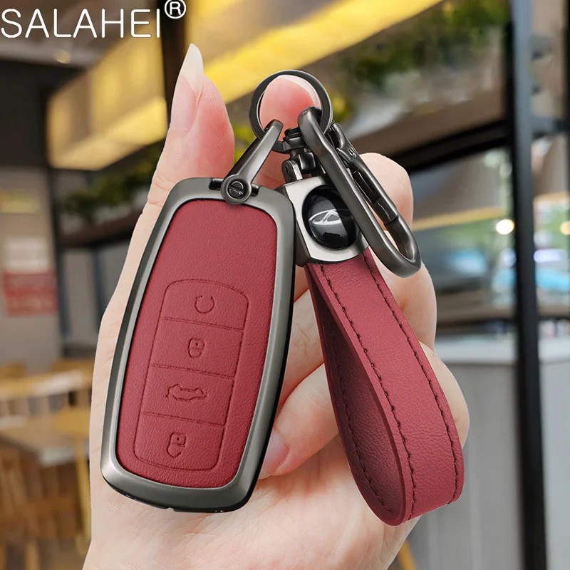 자동차 원격 키 케이스 Fob 커버 가방 Chery Tiggo 8 Pro Tiggo 8plus New 5 Plus 7pro Max Omoda 5 C5 Modod 보호기 액세서리