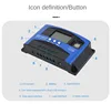 ICharger-MPPT-B solar photovoltaic charging controller 12V/24V/100A household intelligent charger power generation system 5