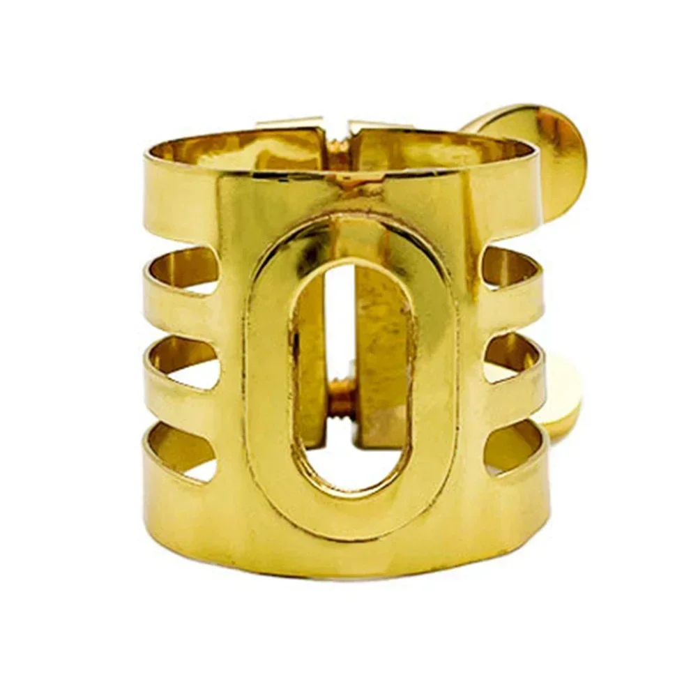 1pc Sax Accessories Flute Head Clip Saxophone Ligature Mouthpiece Clamp Reed Clip Soprano Alto Tenor Sax Clarinet Mouthpiece