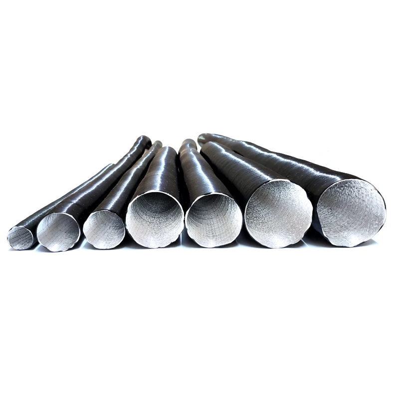 Car Air Heater Duct Ducting Pipe Hose Line 25/42/60/75mm Extendable for Diesel Parking Heater Air Intake Pipe Exhaust
