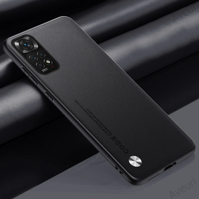 Luxus PU Ledertasche Für Xiaomi Redmi Hinweis 11 Note11 S Zurück Abdeckung Matte Silikon Schutz Telefon Fall Für Redmi Hinweis 11S 4G – Detail 10