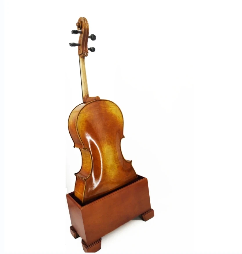 Durable Basswood Cello Base 4/4, Cello Accessories, Stand, 4 / 4 Use