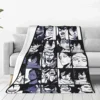 Aizawa Shota Collage Blanket Fleece My Hero Academia Warm Throw Blankets for Car Sofa Couch Bedspread 1