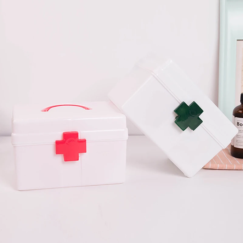 Word gek spek mini Medicine Box First Aid Kit | Plastic Box Medicine Box | Plastic First Aid  Kit - Portable - Aliexpress