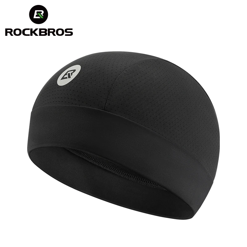 

ROCKBROS Bicycle Caps Sunscreen Helmet Liner Outdoor Breathable Brimless Quick-Dry Anti-UV Motorcycle Hat Riding Unisex Cap