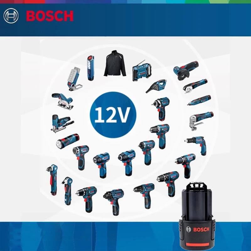 

Bosch 12V Battery and Charger (The battery is not sold separately and is shipped together with the machine)