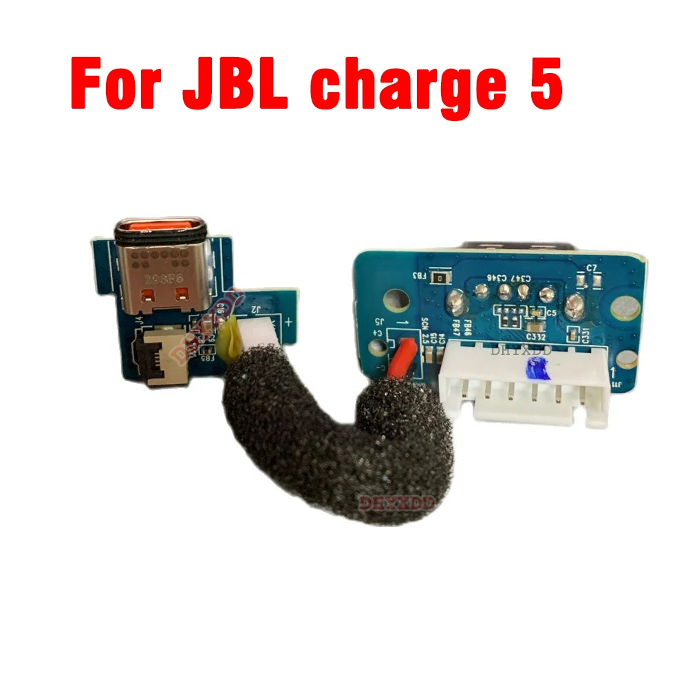 Per Jbl Charge5 Usb 2.0 Connettore Della Scheda Di Alimentazione Jack Audio Per Jbl Charge 5 Tl Nd Altoparlante Bluetooth Tipo C Porta Di Ricarica Usb