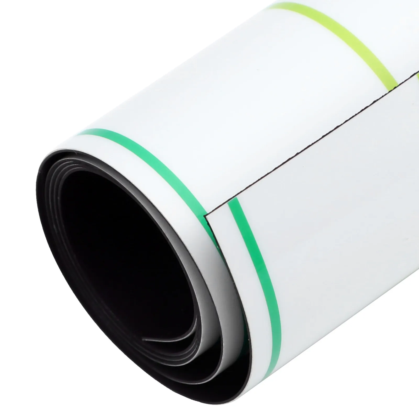 특대형 자석 드라이 이레이즈 스트립 재사용 가능한 줄지어진 노트패드 교실, 가정, 사무실, 언어 학습용 휴대용 화이트보드