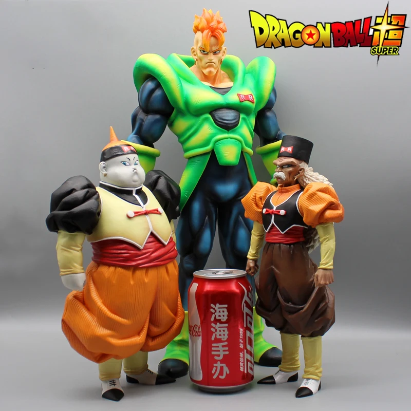 Anime Dragon Ball Figure ANDROID 16 17 18 19 20 Statue PVC Action Figures  Collection Model Toys for Children Gifts