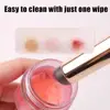 Silicone Lip Brush With Cover Cap Concealer Brush Like Fingertips Q Soft Lipstick Makeup Brushes Round Head No Broken 2