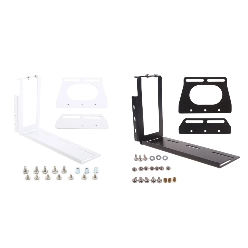 

DIY Metal Graphics Cards Vertical Bracket Riser PCI for Express Stent Stand Holder for PC for Case