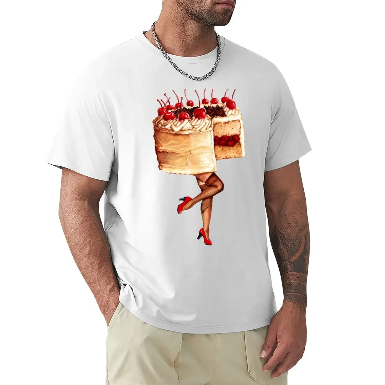 

Cake Walk T-Shirt blacks plain kawaii clothes tshirts for men Blouse aesthetic clothes designer t shirt men