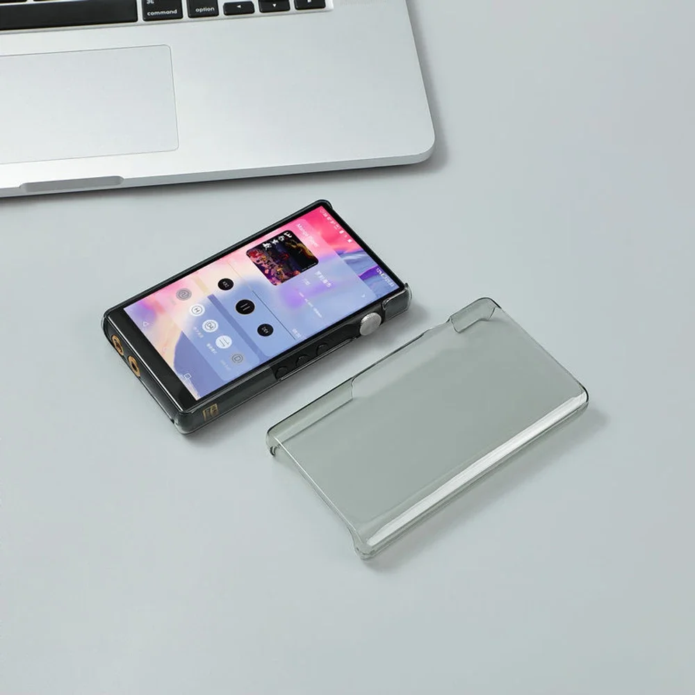 Custodia Protettiva Rigida In Pelle Trasparente Per Lettore Musicale Ibasso Dx170