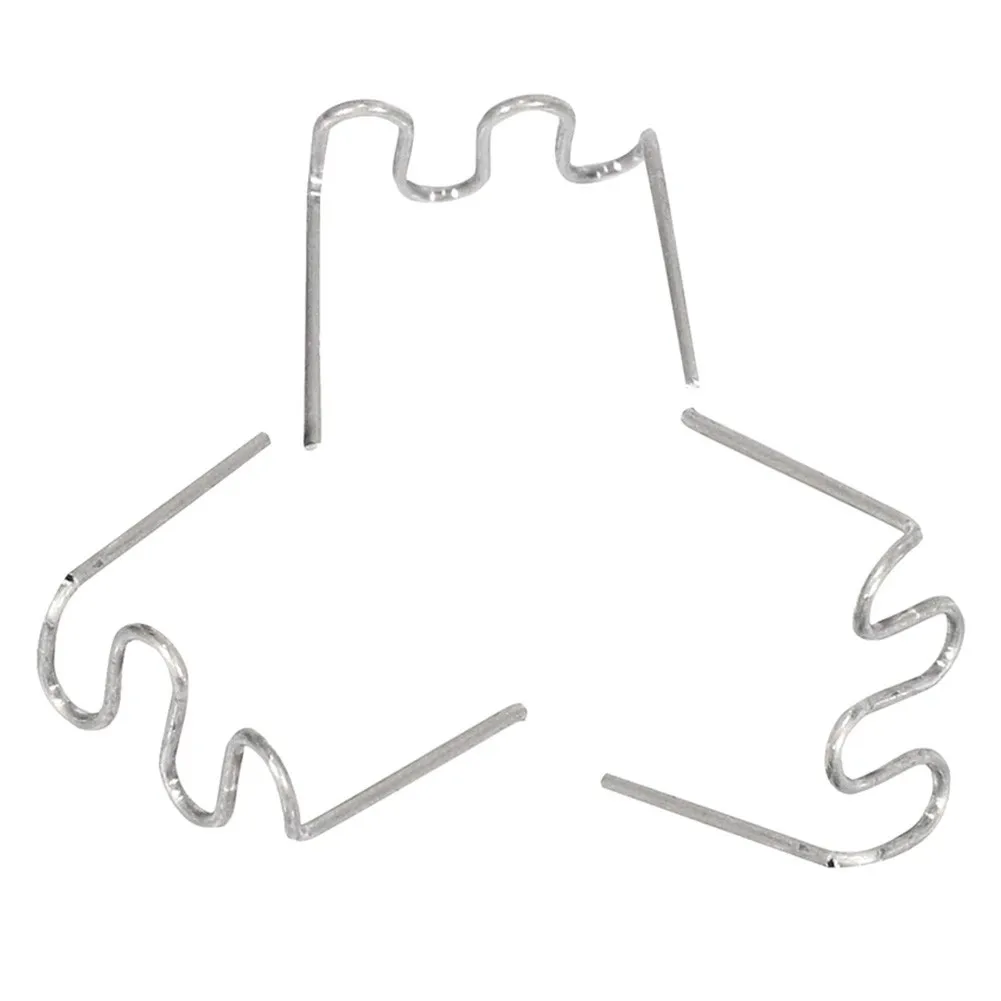 1000pcs 0.6mm 용접 손톱 S 웨이브 스테이플 자동차 범퍼 차체 플라스틱 스테이플러 수리 키트 높은 Quanlity