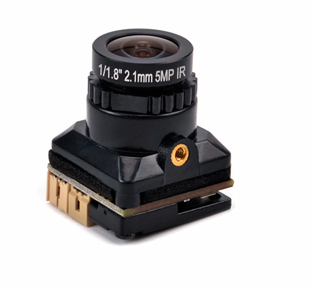 ตัวเลือกสินค้า กล้อง FPV ความละเอียดสูง 1500TVL เลนส์กว้าง 2.1 มม. สำหรับโดรนแข่ง