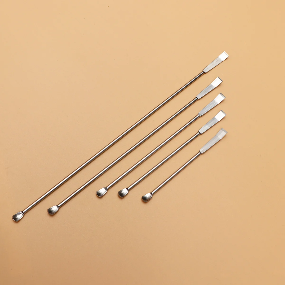 3 Pieces Mini Metal Medicine Spoons Tone For - Temu