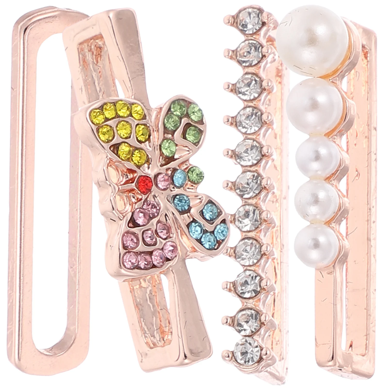 

4pcs Watch Band Charm Replacement Metal Watch Strap Charm Decorative Loop Decor